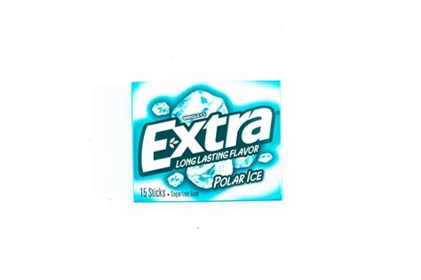 Wrigleys Extra Polar Ice Long Lasting Gum Bulk Box 132 Oz 10 Ct