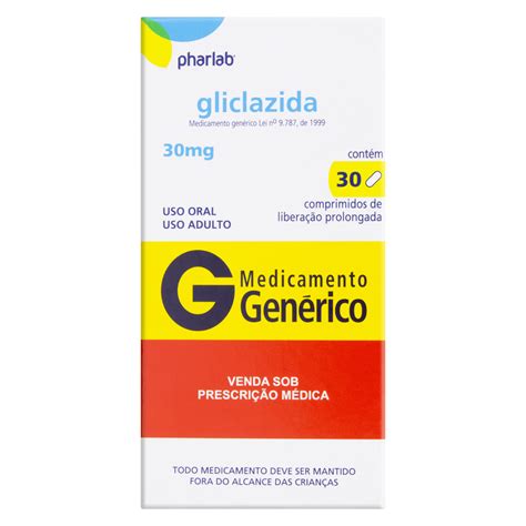 Posso Tomar Gliclazida A Noite - GLICLAZIDA 30MG C/30 COMPRIMIDOS PHARLAB - PHARLAB