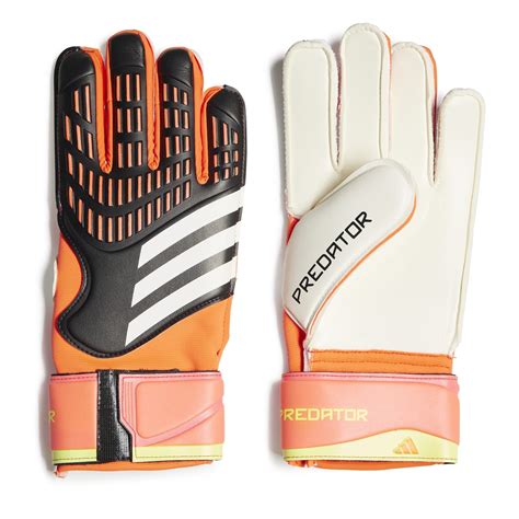 Adidas Predator Gl Match Goalkeeper Gloves Black Solar Red