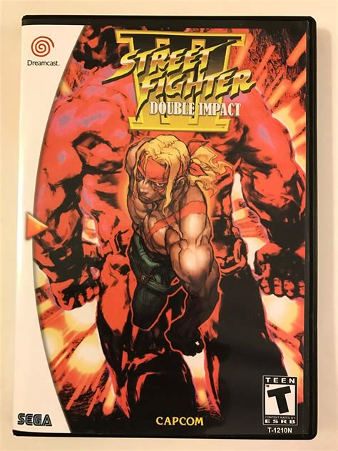 Street Fighter Iii Double Impact Sega Dreamcast Etsy