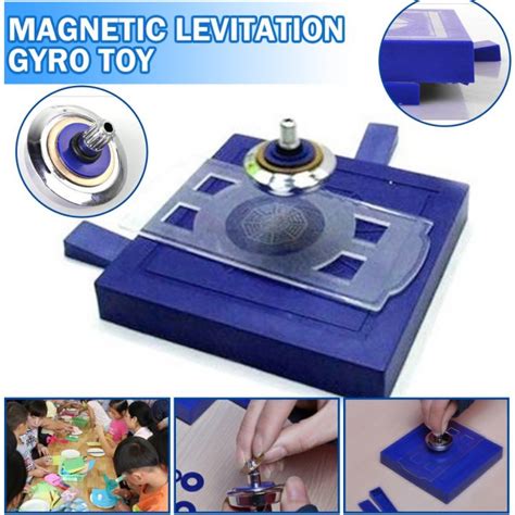 Idealhere Kids Magnetic Spinning Tops Levitation Magic Gyro Gyroscope