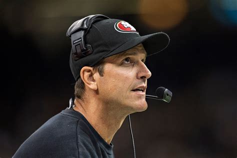 Ex-49ers coach Jim Harbaugh thankful in Levi's Stadium return