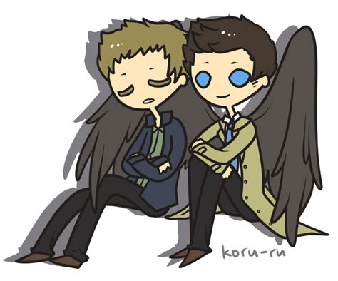 Pc Dean And Castiel By Koru Ru On Deviantart