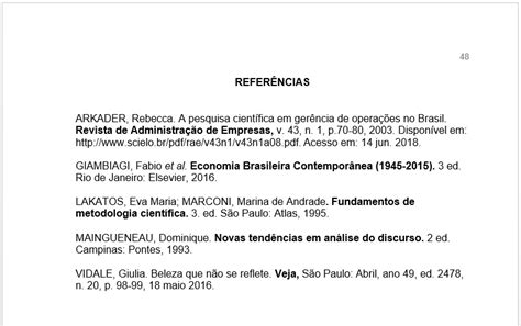 Normas Abnt Para Refer Ncias De Site Artigo Livro Ou Revista