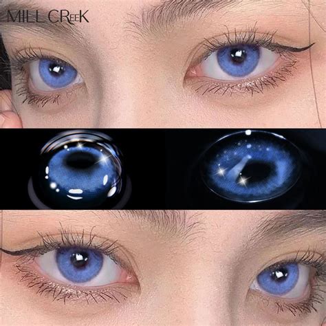 Myopia Contact Lenses Natural Color Colored Lenses With Dioptric