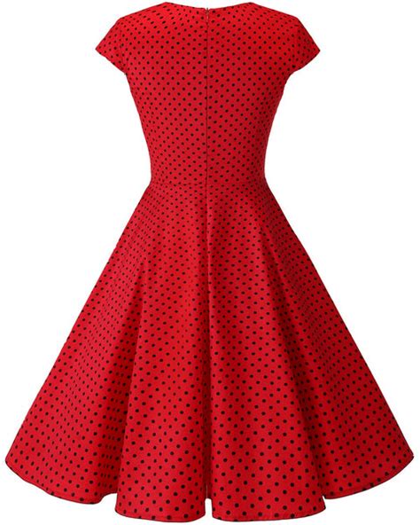 1 X Brand New Bbonlinedress Women S 50s 60s A Line Rockabilly Dress Ca