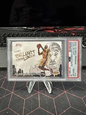 2004 Skybox Premium Kobe Bryant Hometown Shout Outs 610 PSA 10 POP 3