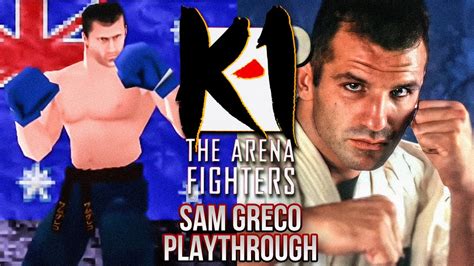 K The Arena Fighters Ps Sam Greco Playthrough Longplay Gameplay