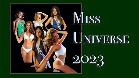 Miss Universe 2023 The Latest Queens Youtube