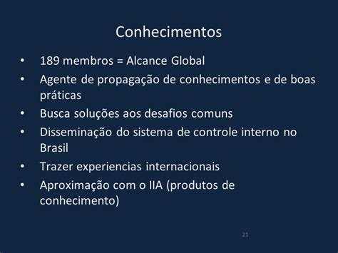 Seminário O controle interno governamental no Brasil Velhos Desafios