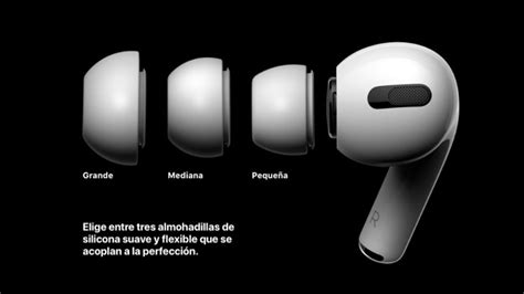 Apple presenta los AirPods Pro con cancelación de ruido sonido