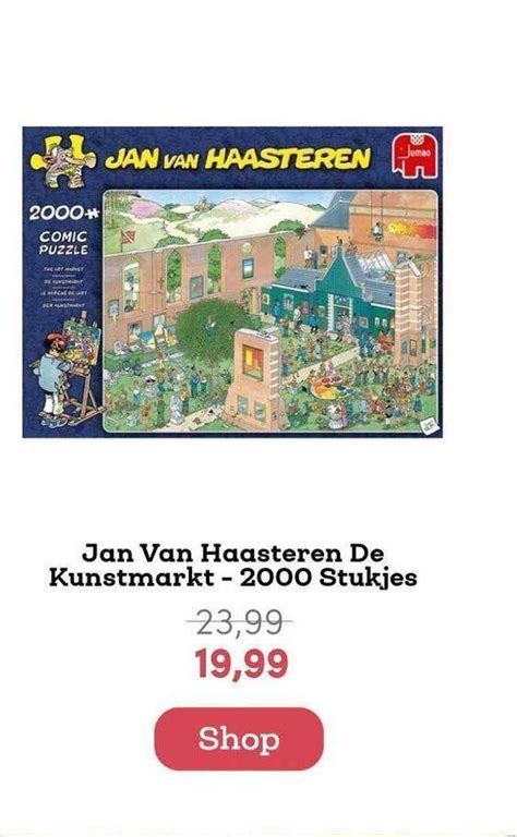 Jan Van Haasteren De Kunstmarkt Stukjes Aanbieding Bij Bookspot