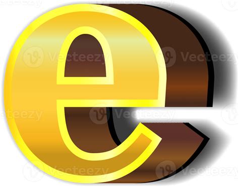 Shiny gold alphabet letters 22351934 PNG