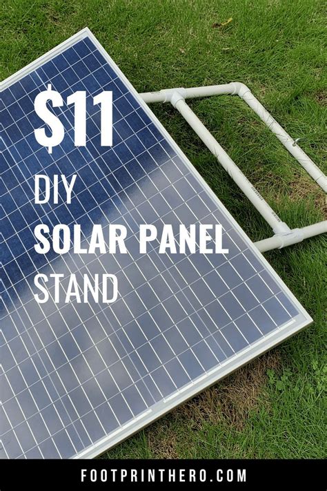 diy adjustable solar panel mount solar panels diy solar panel