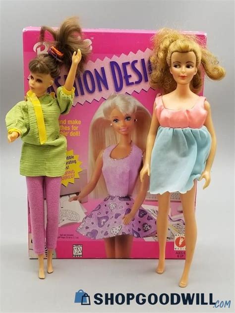 Vtg Barbie Fashion Designer Cd Rom W Dolls Shopgoodwill