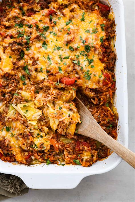 Easy Cabbage Roll Casserole Recipe The Recipe Critic