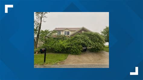 Photos Sunday Storm Causes Damage Around Kentuckiana Whas