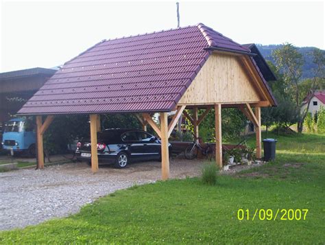 Lesene Garaže Izdelava Ostrešja Roofing