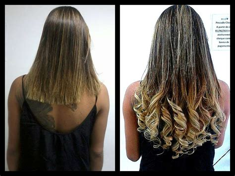 Cabelo Mega Hair Antes E Depois