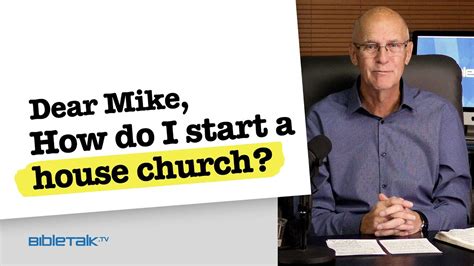 How Do I Start A House Church Bibletalktv
