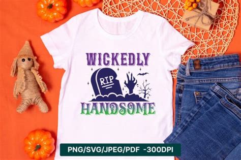 Wickedly Handsome Svg Design Graphic By Munjixpro Creative Fabrica