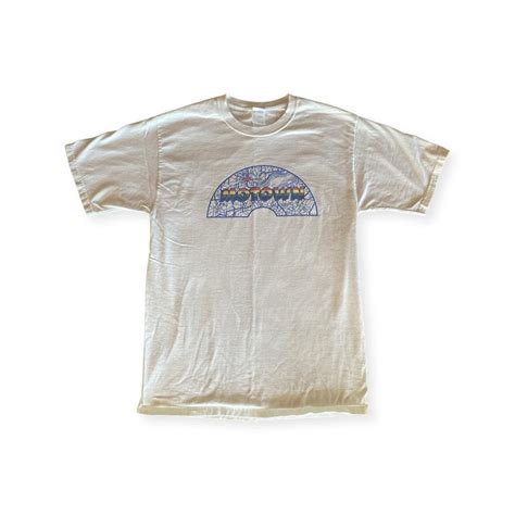 Mowtown Museum White T Shirt Size L Depop