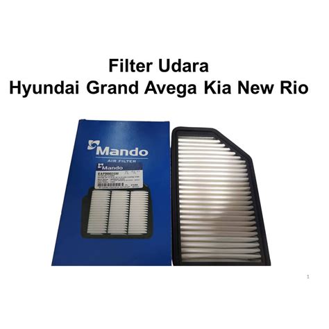 Jual Filter Udara Grand Avega Kia New Rio Saringan Air Filter Udara