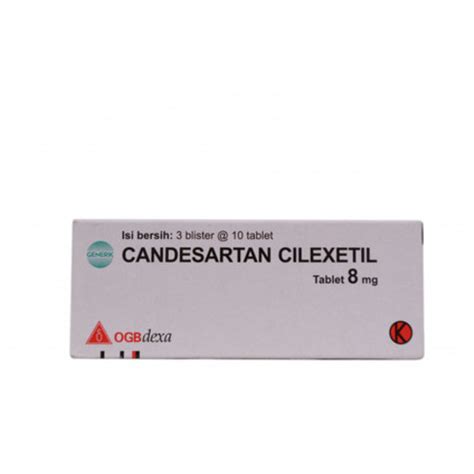 Candesartan 8 Mg 10 Tablet Dexa Medica Manfaat Kandungan Dosis Dan