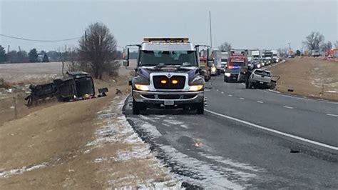 12 Hospitalized After Van Hit Pickup Truck And Flipped Over In Md