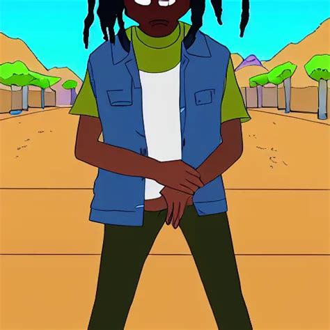 Chief Keef In Rick And Morty Digital Art 4 K The Stable Diffusion