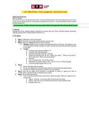 AC S13 Week 13 Task Assignment How I Spend My Time TA3 Ingles