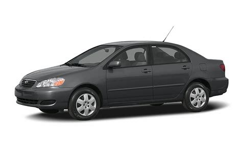 2007 Toyota Corolla Specs Dimensions And Colors