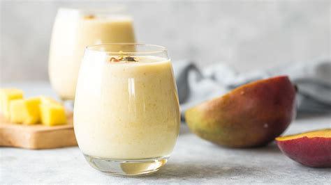 Creamy Mango Smoothie Recipe Recipe Mango Smoothie Morning