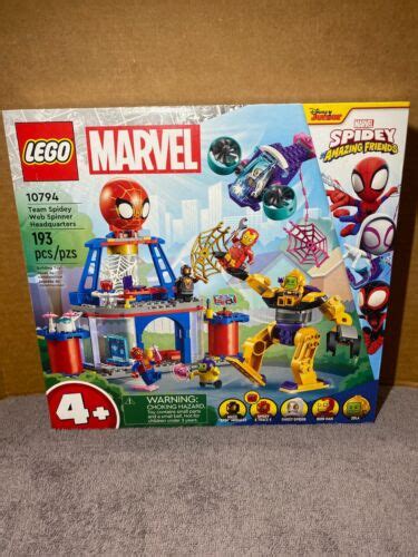 Lego Marvel Spidey And Friends Team Spidey Web Spinner Hqs Set 10794 Brand New Ebay