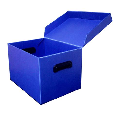 Foldable Coroplast Corrugated Plastic Storage Box With Lid - Top 5 ...