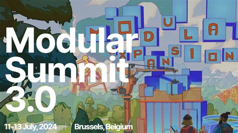 Modular Summit 3 0 Brussels Crypto Events