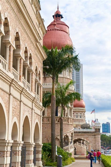 La Arquitectura De La Plaza Merdeka En Kuala Lumpur Fotografía