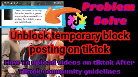 Why My Videos Are Not Upload On Tiktok Tiktok Community Guidelines