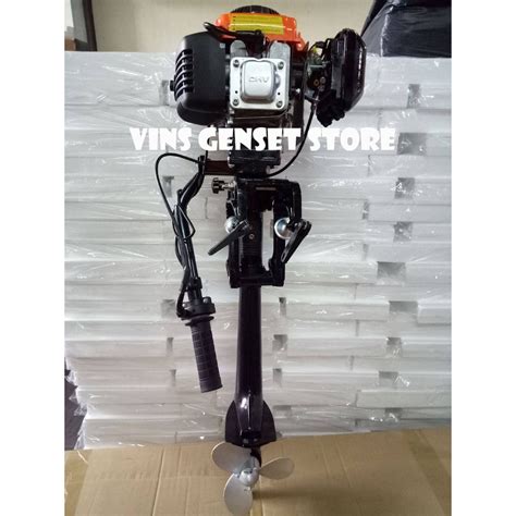 Jual Mesin Tempel Perahu Kapal Outboard Hp Nikosilen Indonesia Shopee