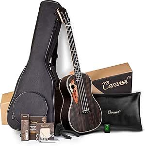 Caramel CB500A 30 Inch All Rosewood Baritone Acoustic Ukulele With