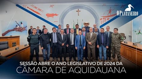 Sessão Solene Abre O Ano Legislativo De 2024 Youtube