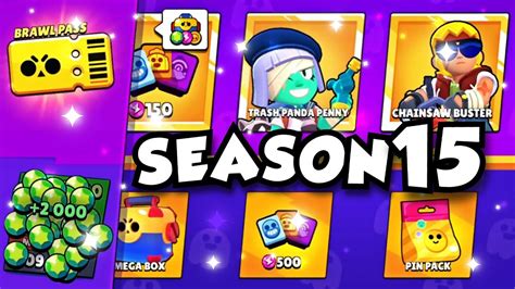 Abre Todo El Nuevo Brawl Pass Season 15 En Cuenta Nueva Youtube