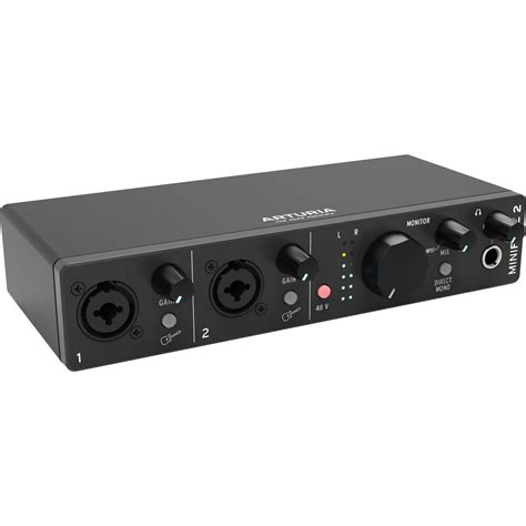 Arturia Mini Fuse 2 Audio Interface Black - Techno Tribe