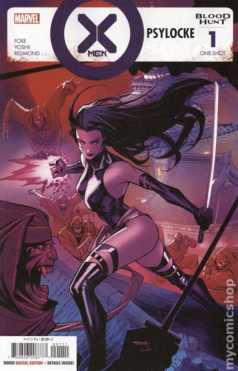 X Men Blood Hunt Psylocke Marvel Comic Books