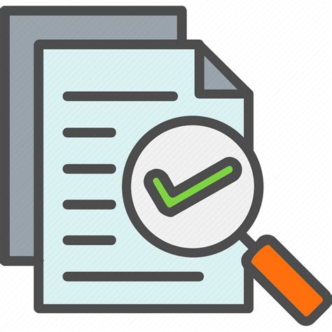 Appraise Assess Document Evaluate Result Review Verification Icon