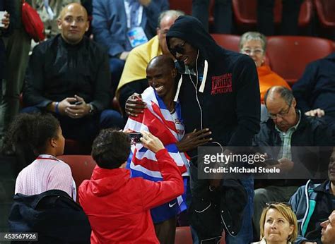 146 Usain Bolt Mo Farah Photos And High Res Pictures Getty Images