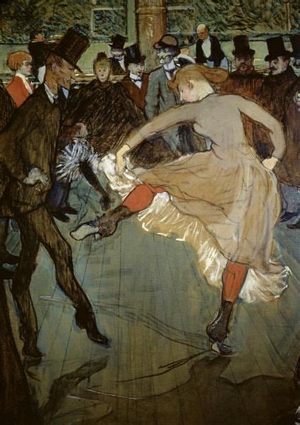 Henri Toulouse Lautrec Dance At The Moulin Rouge Detail 278179 Rose Litterature