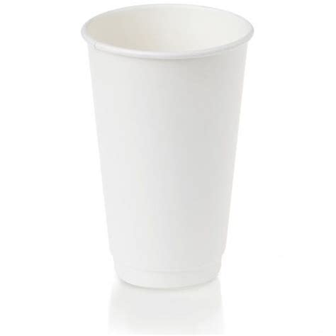 Oz Recyclable White Supd Double Wall Paper Cup