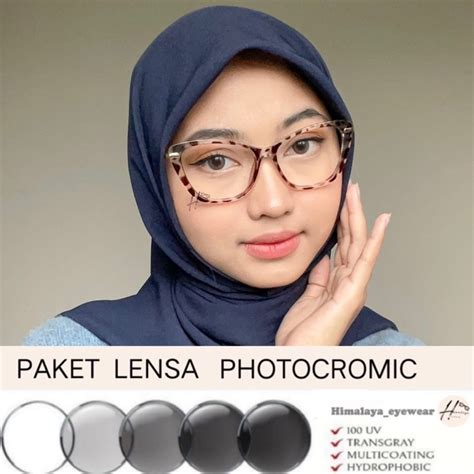 Jual Kacamata Cat Eye Vierra Photocromic Anti Radiasi