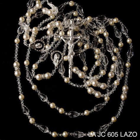 Wedding Lasso Pearl Wedding Rosary Wedding Unity Cord Etsy